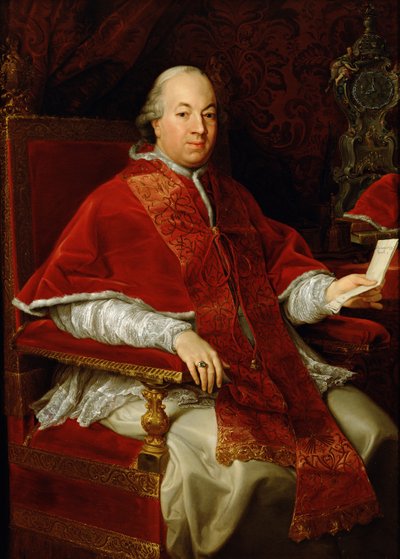 Pope Pius VI by Pompeo Girolamo Batoni